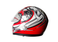 Casco rojo